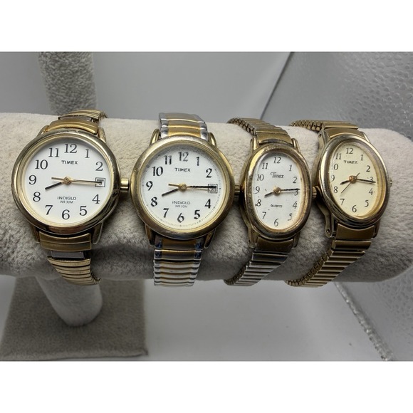 Timex Carriage Women Lot Of 7 New Batteries Stretch Band main image 6
